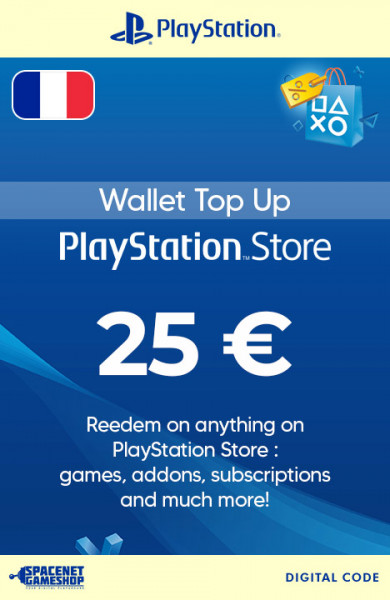 PSN Card €25 EUR [FR]